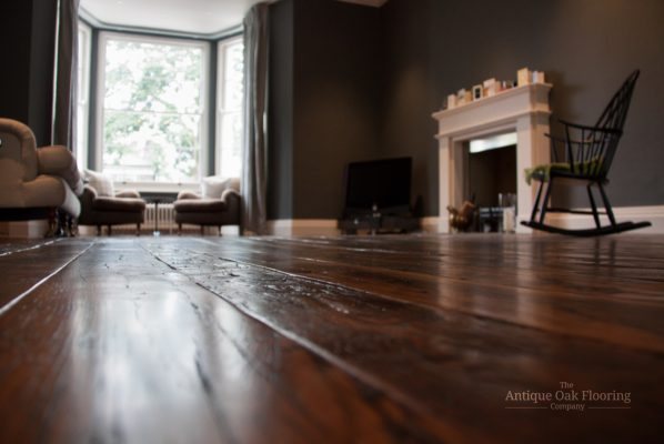 Reclaimed Flooring - Bordeaux Oak - finished flooring