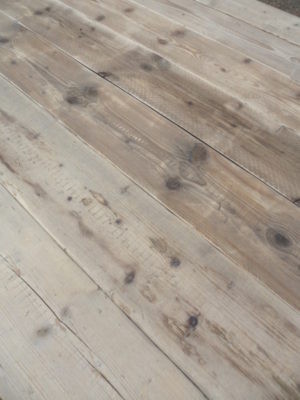 Reclaimed Flooring - Driftwood Spar Pine - brushed unfinished