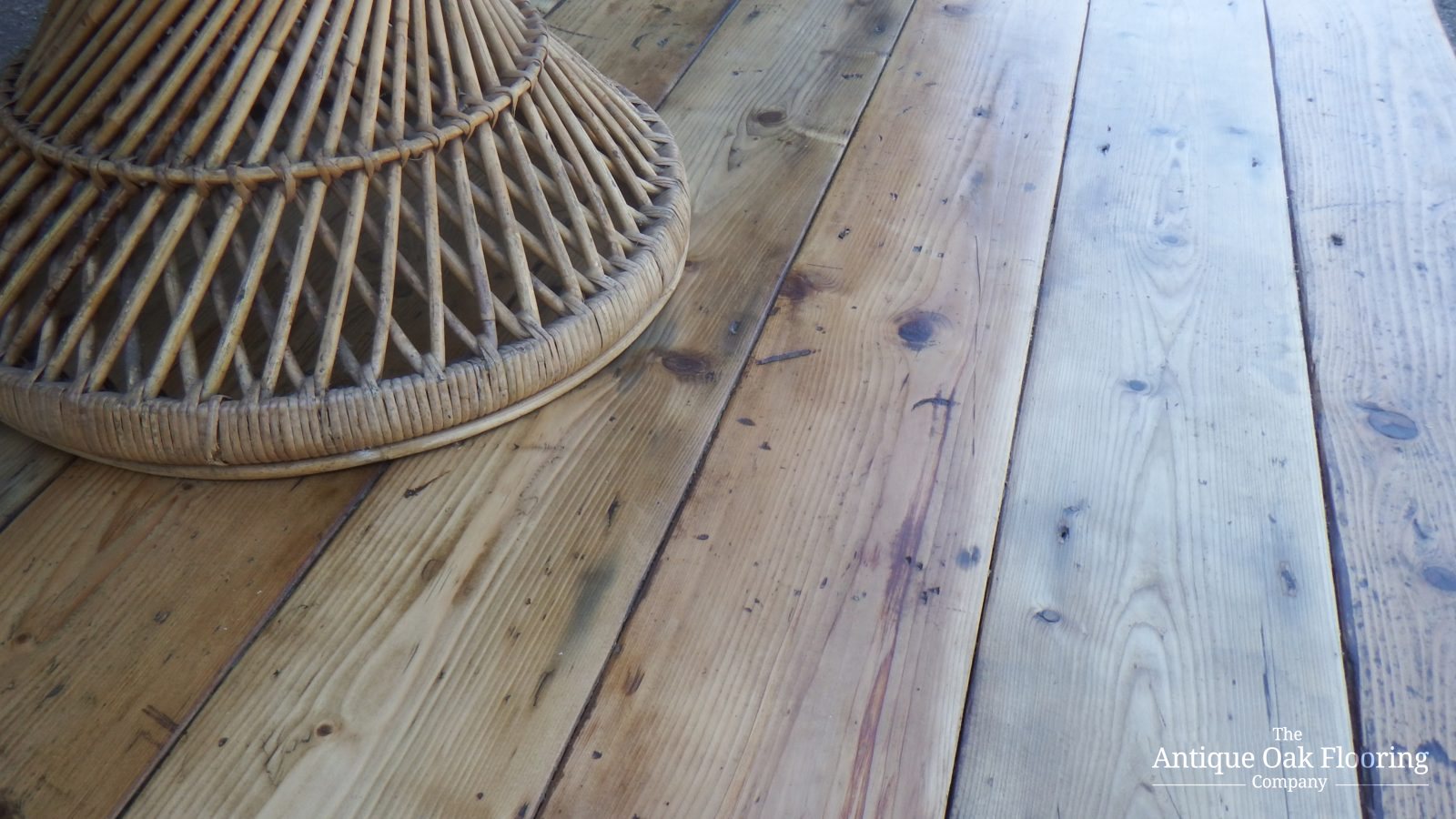 Reclaimed Flooring - Edwardian Floorboards - lightly sanded and waxed