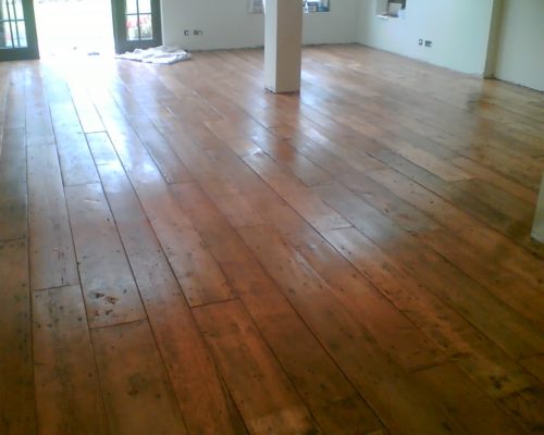 Reclaimed Flooring - Georgian Floorboard - clear oiled