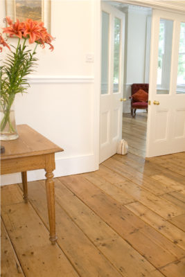Reclaimed Flooring - Georgian Floorboard - sanded and lacquered