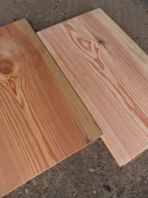Reclaimed Flooring - Milled Pitch Pine - samples