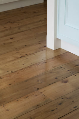 Reclaimed Flooring - Victorian Flooorboarding - sanded and lacquered