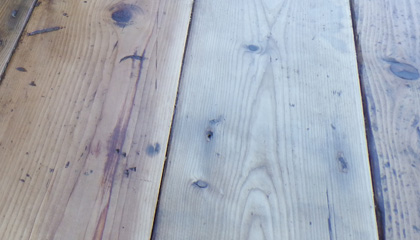 Sample of Edwardian Pine Floorboards