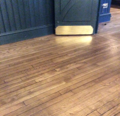 Reclaimed Flooring - American Oak Strip - installed