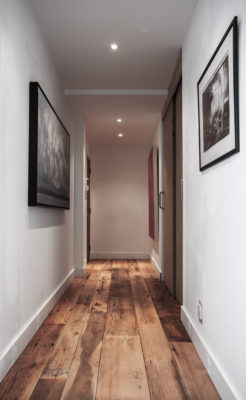 Reclaimed Flooring - Mississippi Oak Sanded - Hallway