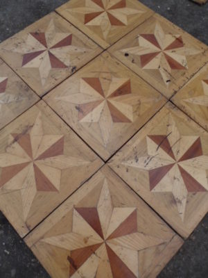 Reclaimed Flooring - Versailles Panels - pattern
