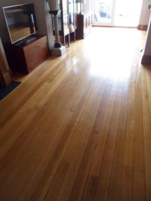 Reclaimed Flooring - Tasmian Oak Strip - installed
